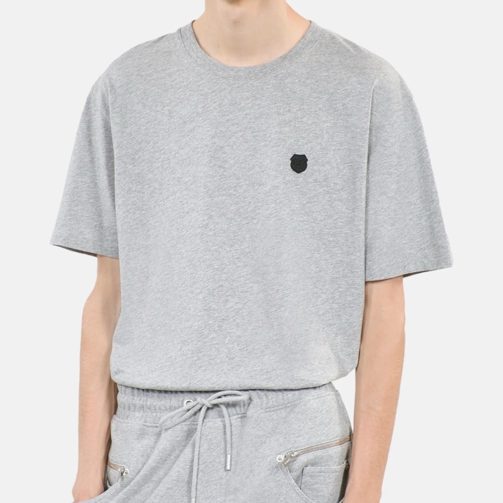NWT Gray Men's T-Shirt by The Kooples. Size XL. - Picture 4 of 5